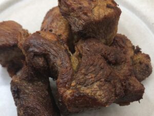 Haitian fried pork